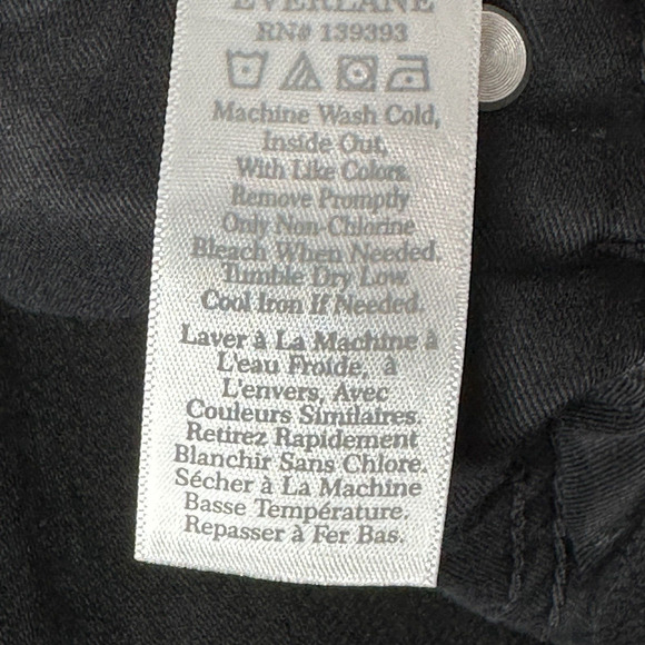 New Everlane The Curvy Way-High Rise Skinny Jean Organic Cotton Women's 35R NWT - Picture 10 of 11